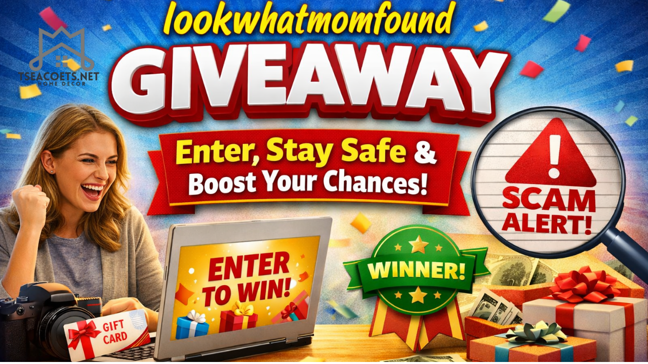 Lookwhatmomfound giveaway