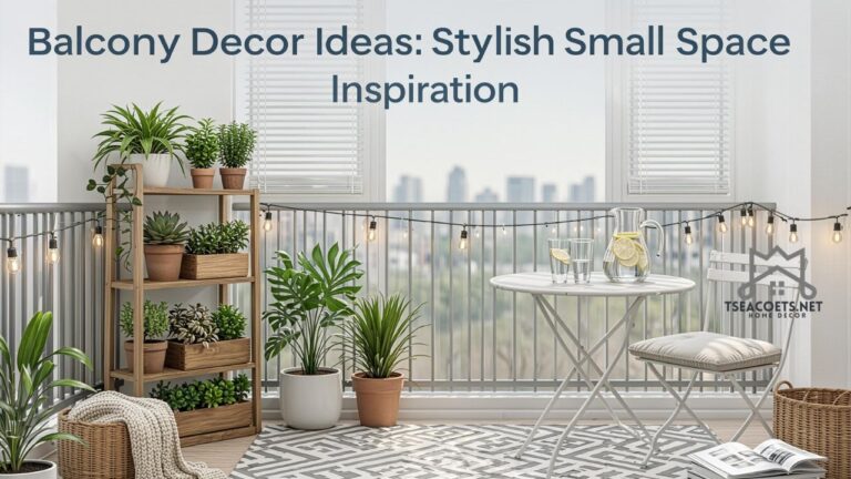 Balcony Decor Ideas