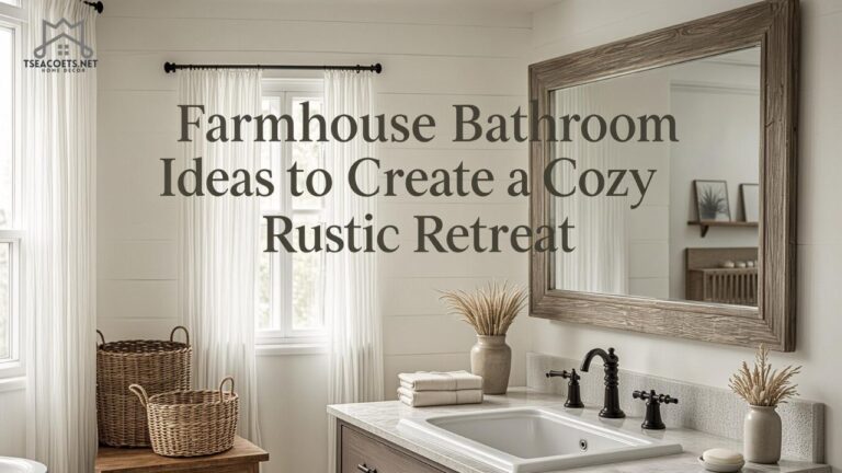 Farmhouse Bathroom Ideas