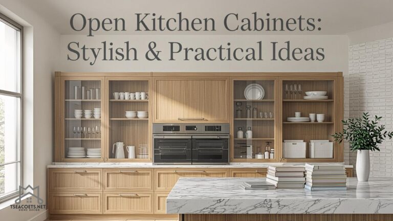 Open Kitchen Cabinets