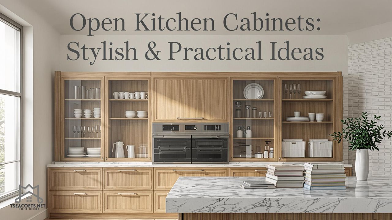 Open Kitchen Cabinets