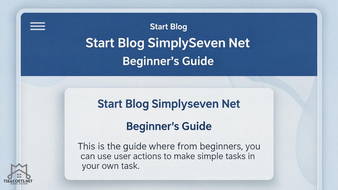 Blog SimplySeven Net
