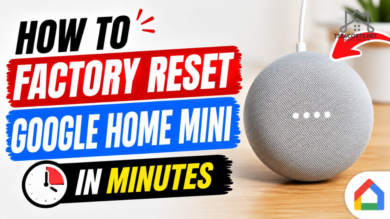 How to Factory Reset Google Home Mini