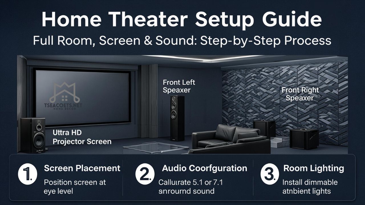 How to Set Up Home Theater